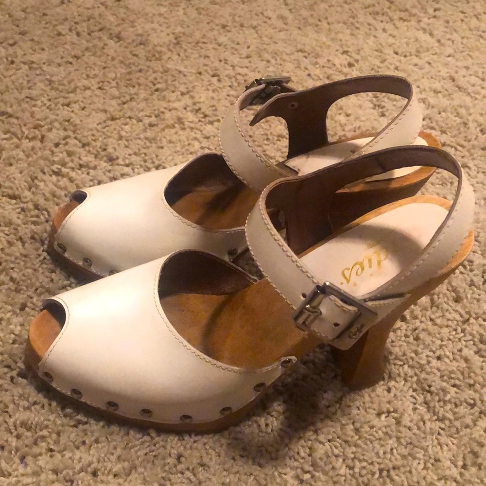 Vintage Candie’s Wooden Sandals